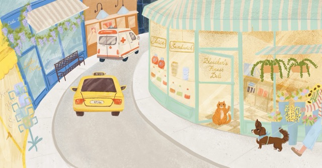 Maple strolling down Bleecker Street